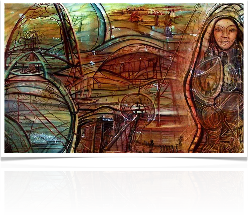 The Evolution To Multidimensional Art - Art Museum Exhibition London UK England